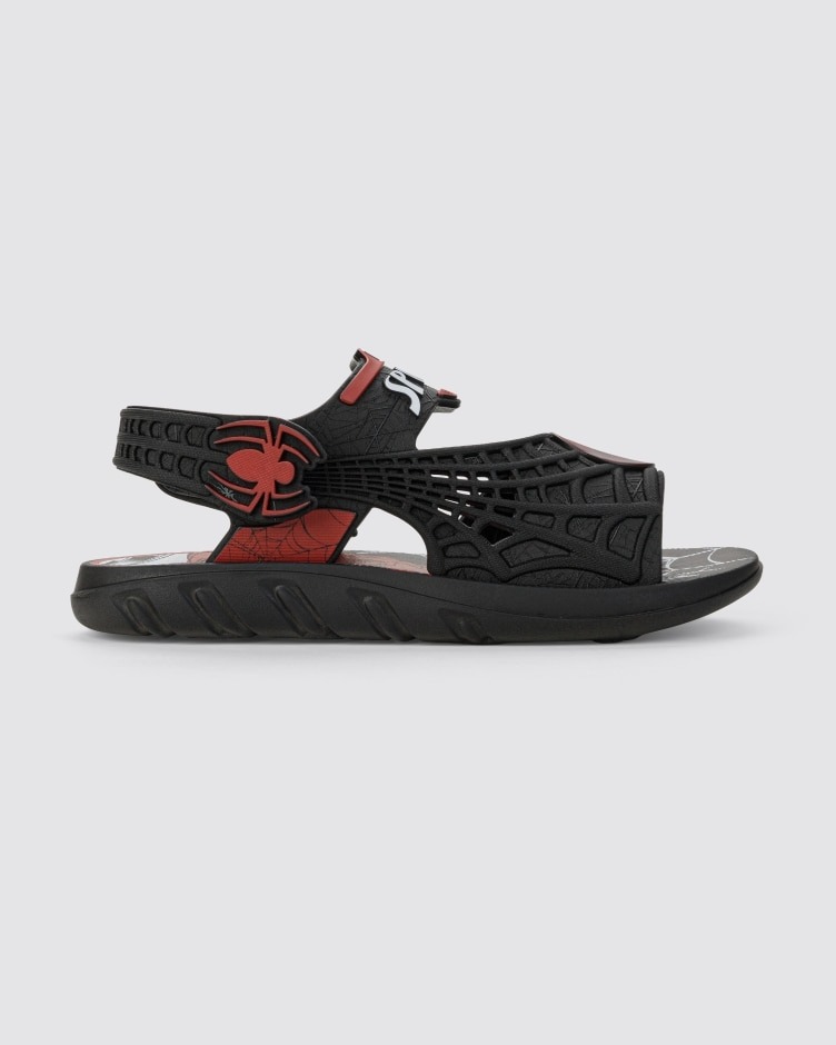 SANDALIA INFANTIL NIÑO IPANEMA NEGRO/ROJO SPIDERMAN 2 - 2