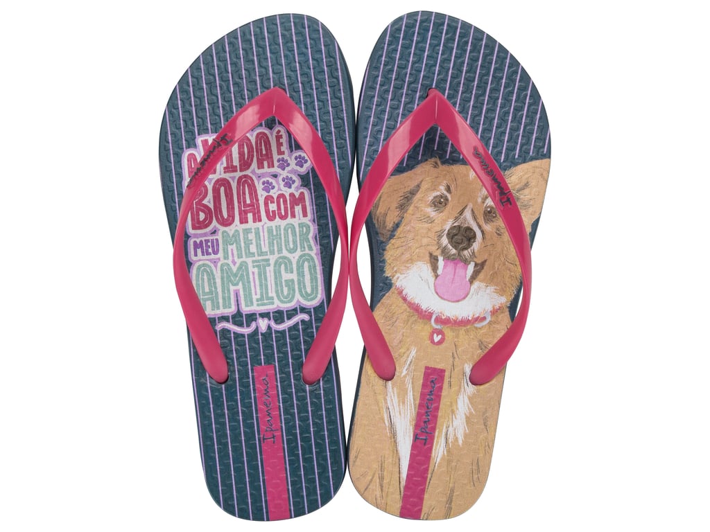 SANDALIA MUJER ROSA/AZUL LOVE PETS IPANEMA - 1