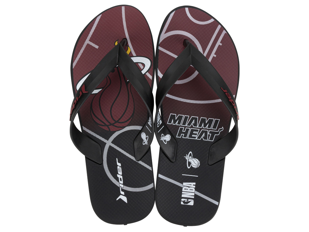SANDALIA HOMBRE MIAMI HEAT NBA FEEL - 1