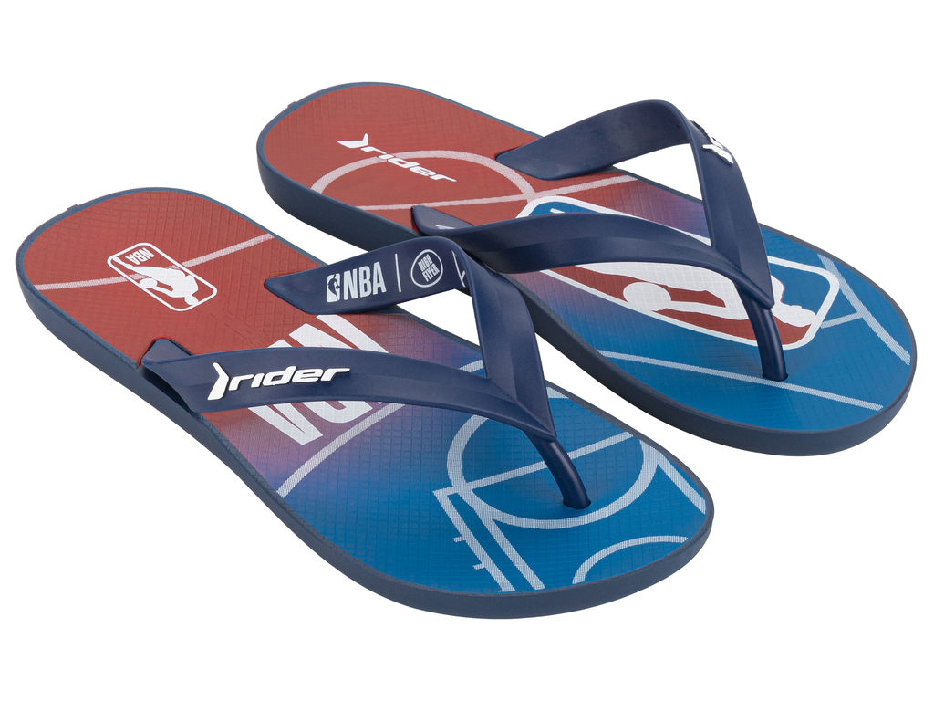 SANDALIA HOMBRE AZUL/ROJO FEEL NBA - 2