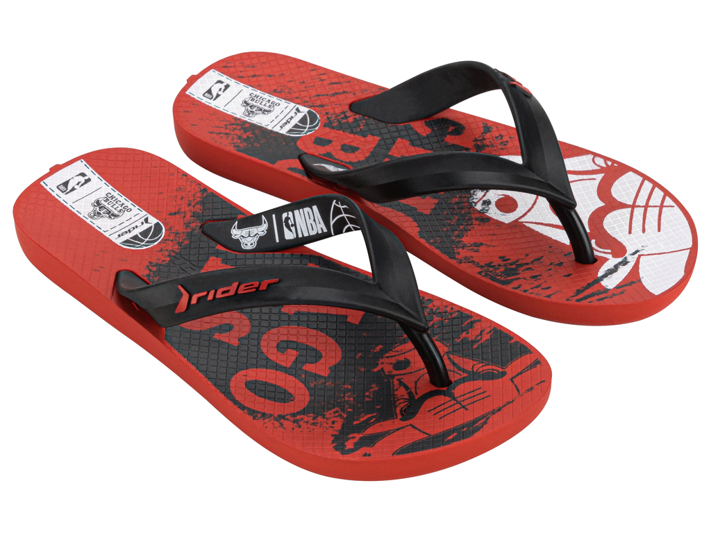 SANDALIA INFANTIL CHICAGO BULLS NBA FEEL - 1