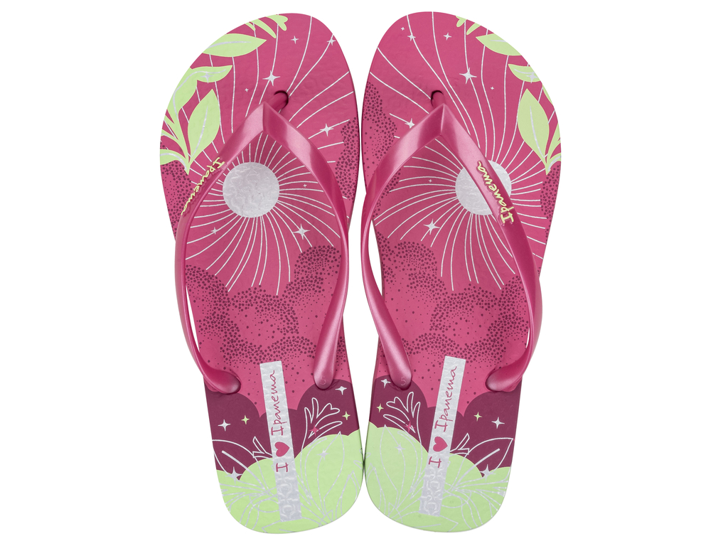 SANDALIA MUJER FUCSIA/VERDE LOVE SHINE IPANEMA - 1