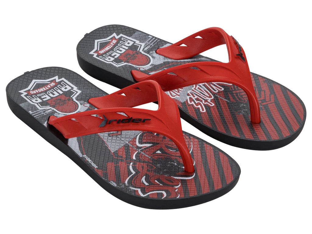 SANDALIA NEGRO/ROJO INFANTIL STREET JOY RIDER - 1