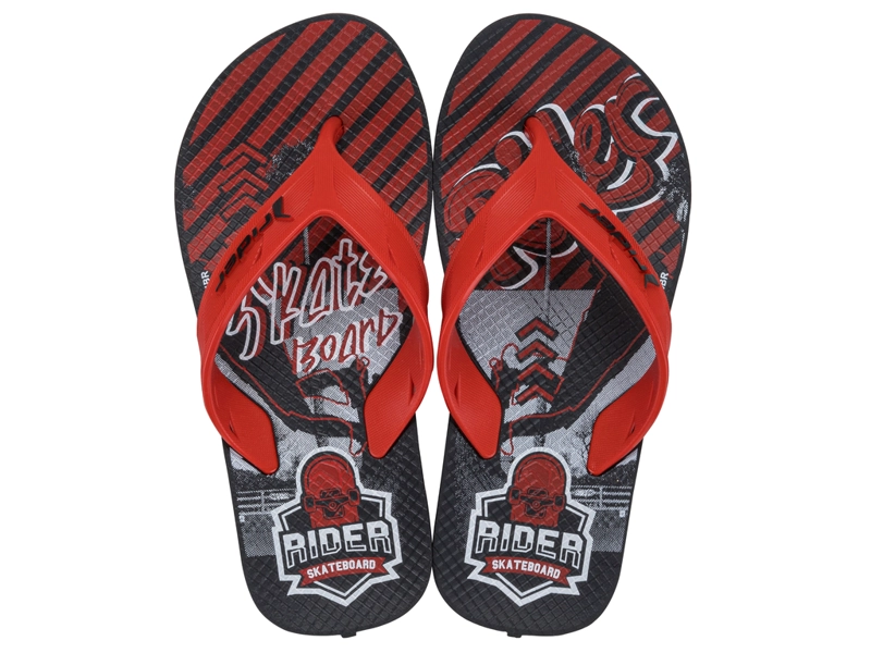 SANDALIA NEGRO/ROJO INFANTIL STREET JOY RIDER - 2