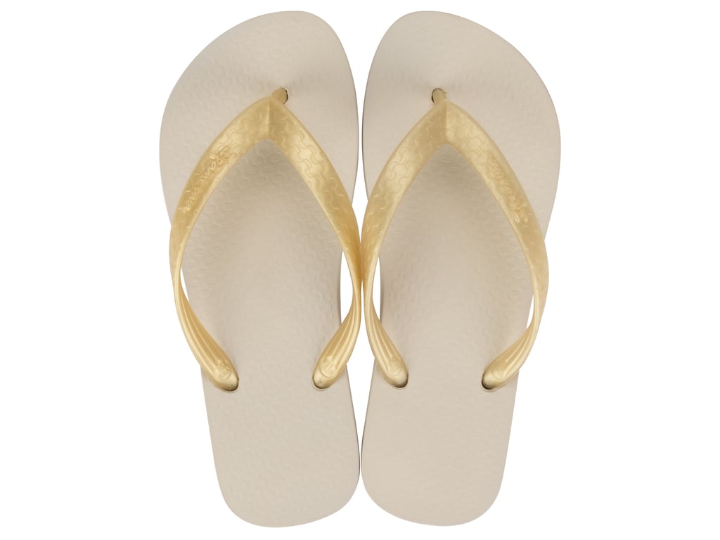 SANDALIA MUJER BEIGE/DORADO CLASSICA IPANEMA - 1