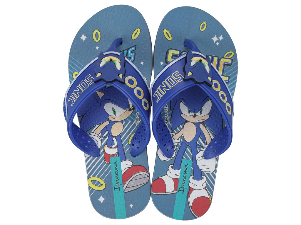SANDALIA INFANTIL AZUL SONIC GAME IPANEMA - 1