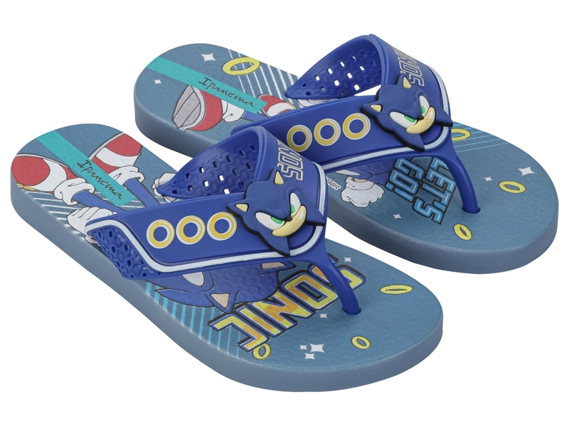 SANDALIA INFANTIL AZUL SONIC GAME IPANEMA - 2