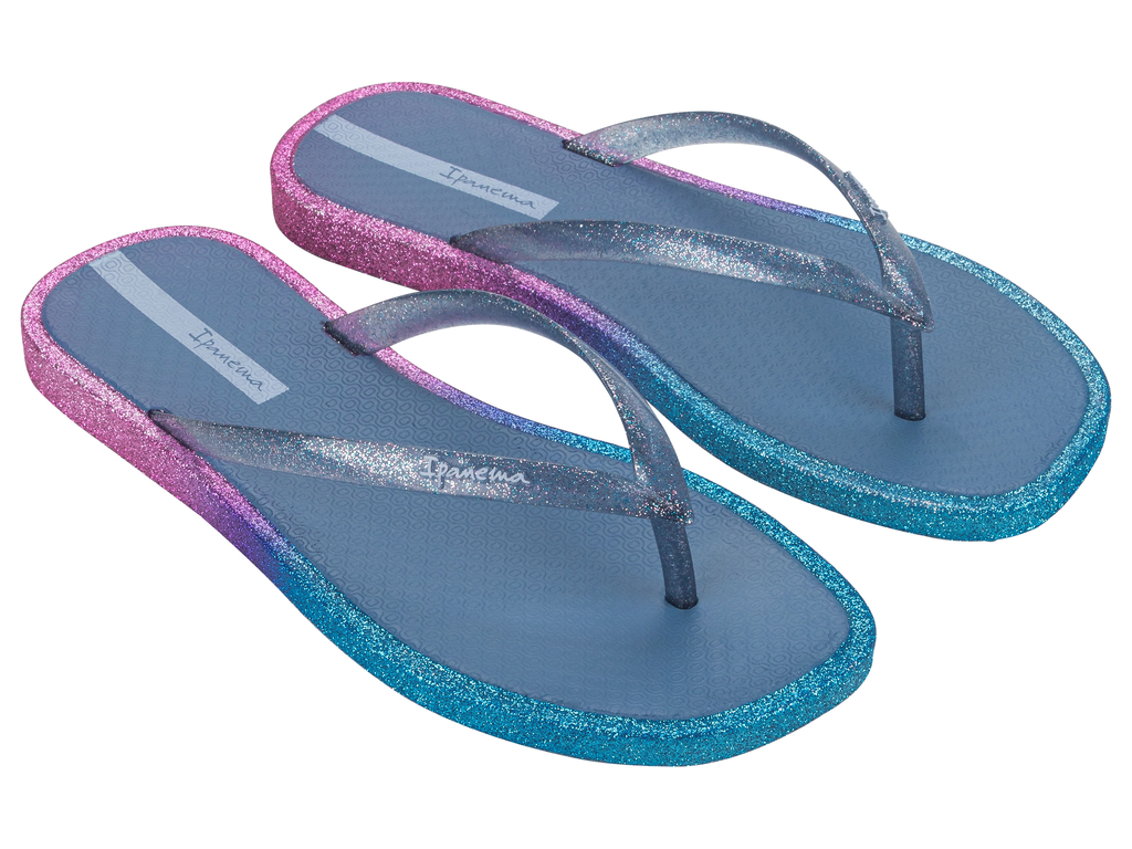 SANDALIA MUJER AZUL/GLITTER EDGE SOLAR GLOW IPANEMA - 2