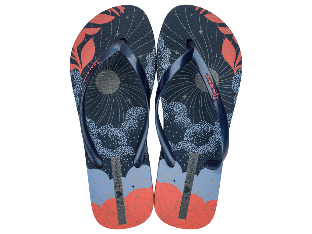 SANDALIA MUJER AZUL/ROJO LOVE SHINE IPANEMA - 1