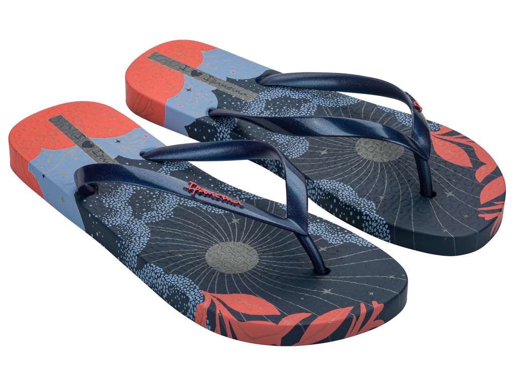 SANDALIA MUJER AZUL/ROJO LOVE SHINE IPANEMA - 2