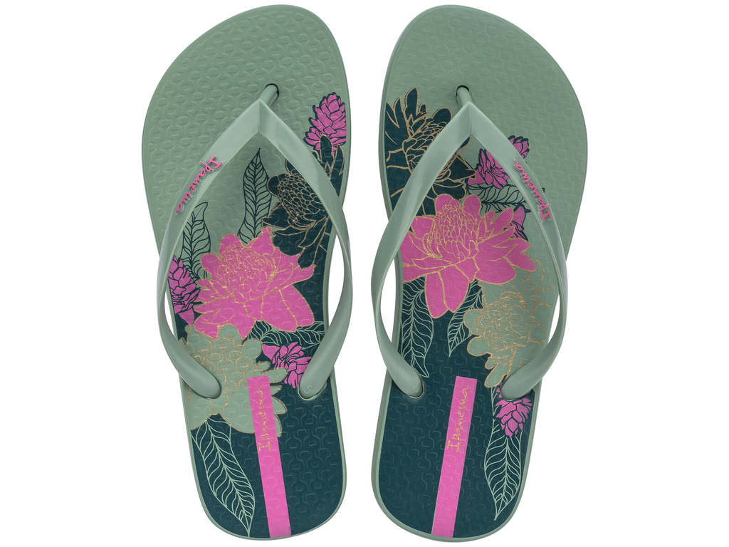 SANDALIA MUJER VERDE/LILA ORLA IPANEMA - 1