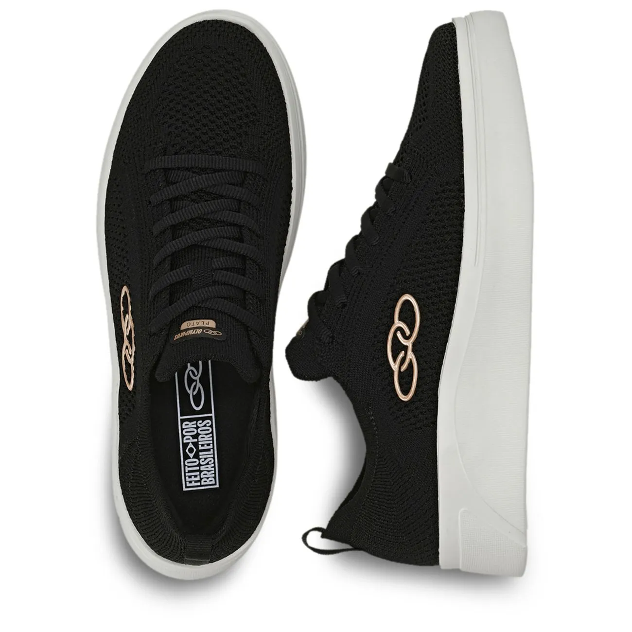 ZAPATILLA PLATO MUJER NEGRO - 3