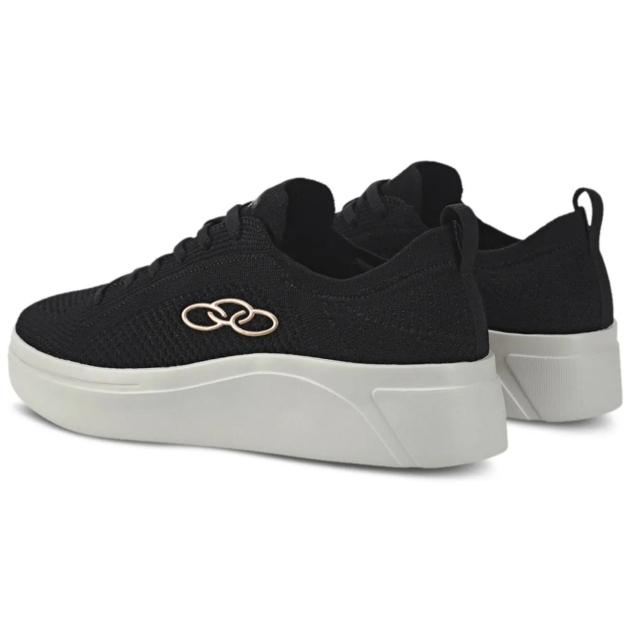 ZAPATILLA PLATO MUJER NEGRO - 4
