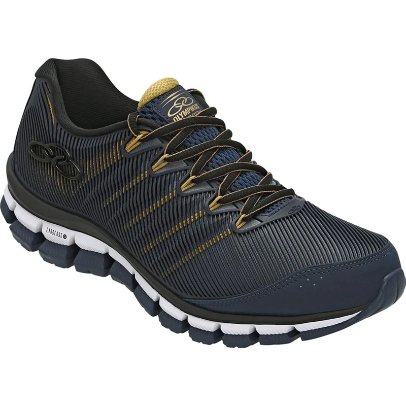ZAPATILLA MUJER DYNAMIC AZUL MARINO/DORADO - 2