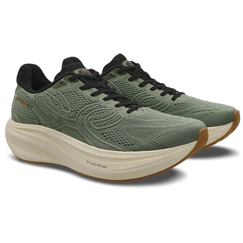 ZAPATILLA RUNNING HOMBRE CORRE MAX VERDE - 2