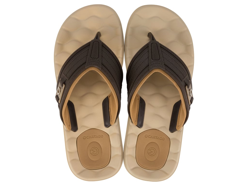 SANDALIA HOMBRE MARRON EGEU III CARTAGO - 1