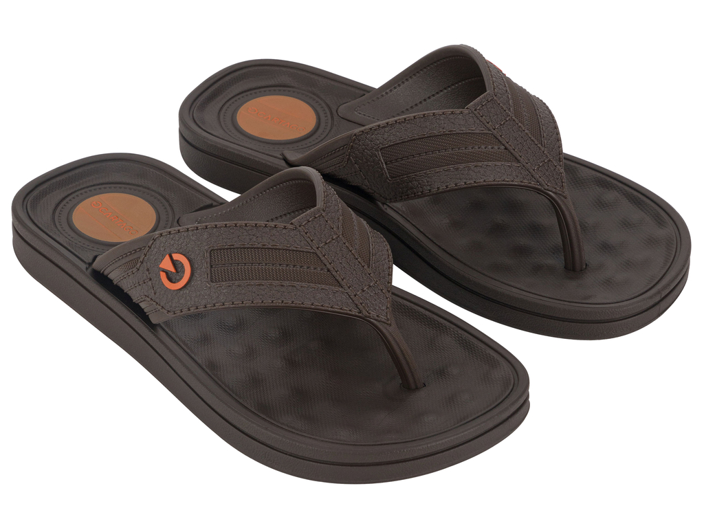SANDALIA INFANTIL NARANJA/MARRON ALABAMA CARTAGO - 2