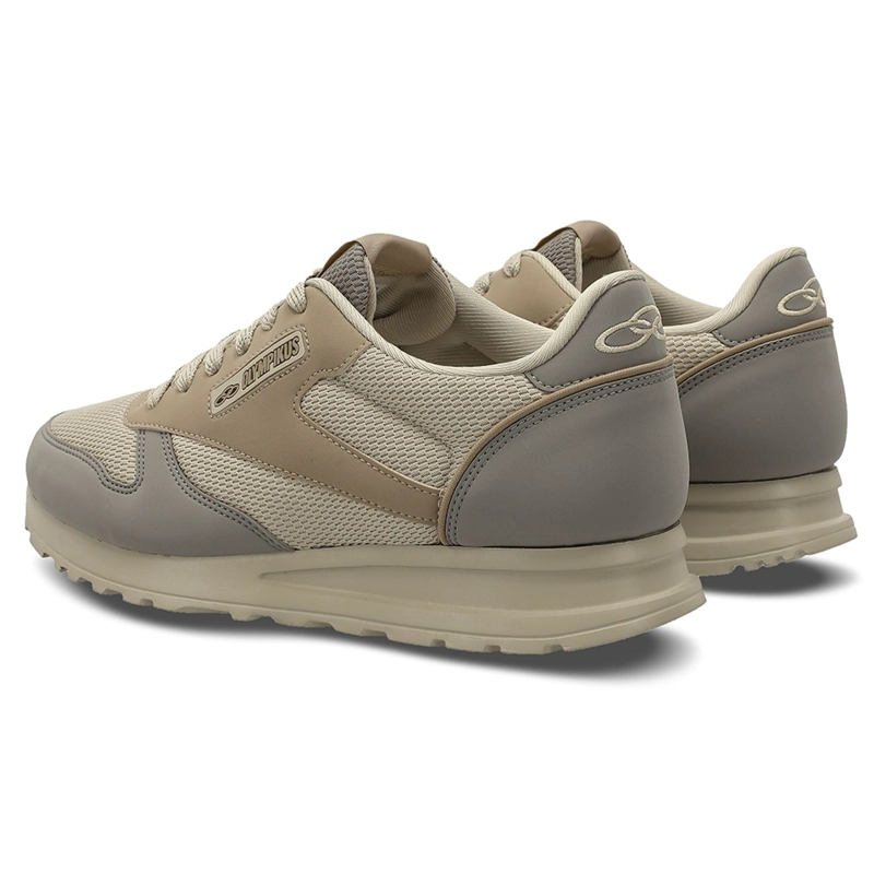 ZAPATILLA HOMBRE JOGGING 101 BEIGE/GRIS - 4