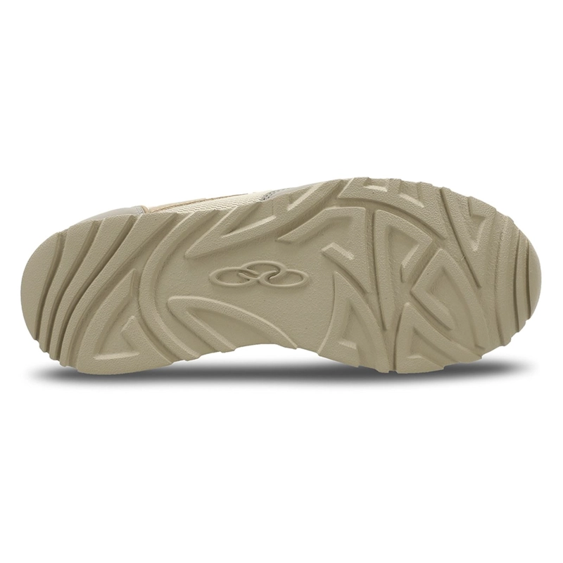 ZAPATILLA HOMBRE JOGGING 101 BEIGE/GRIS - 5