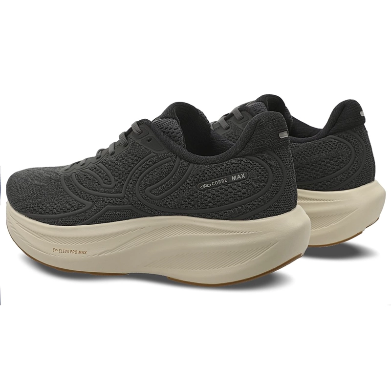 ZAPATILLA RUNNING MUJER CORRE MAX GRIS - 4
