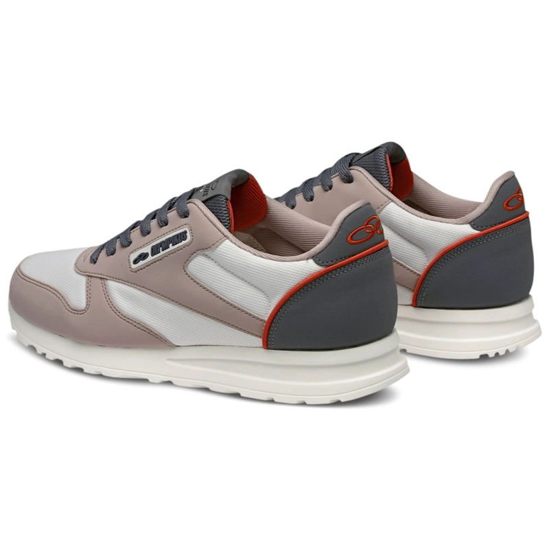 ZAPATILLA MUJER JOGGING 101 BEIGE/AZUL - 4