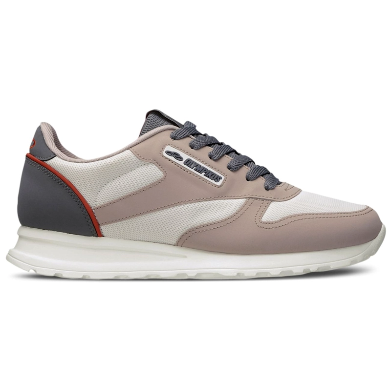 ZAPATILLA HOMBRE JOGGING 101 BEIGE/AZUL - 1