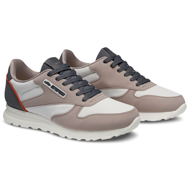 ZAPATILLA HOMBRE JOGGING 101 BEIGE/AZUL - 2
