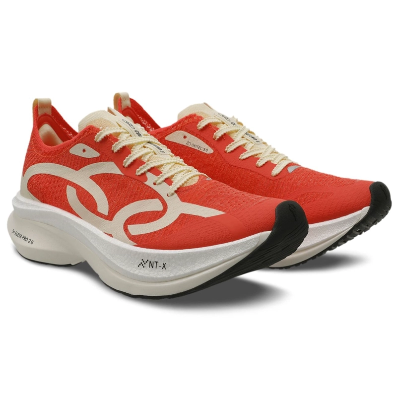 ZAPATILLA RUNNING MUJER CORRE GRAFENO 3 ROJO - 2