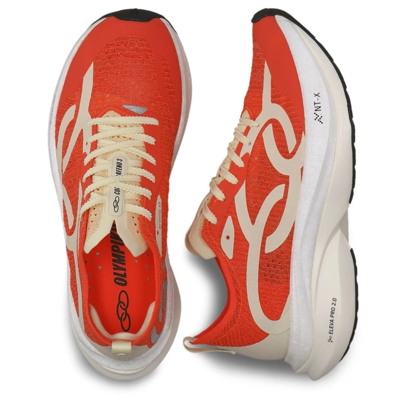 ZAPATILLA RUNNING MUJER CORRE GRAFENO 3 ROJO - 3