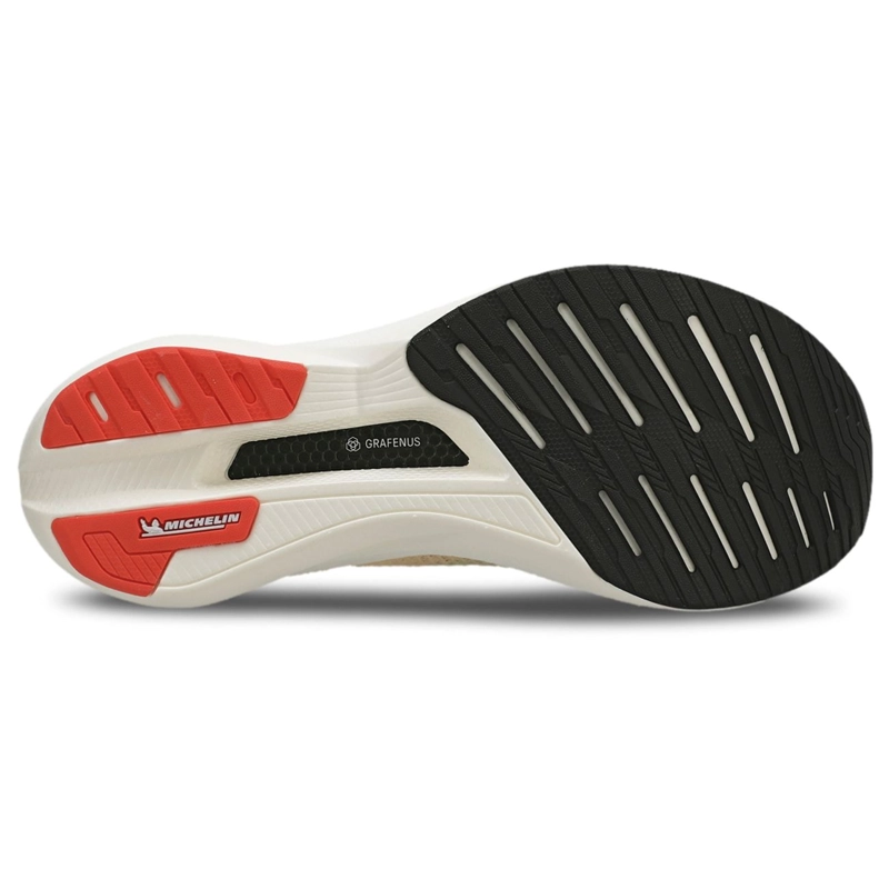 ZAPATILLA RUNNING HOMBRE CORRE GRAFENO 3 BEIGE - 5