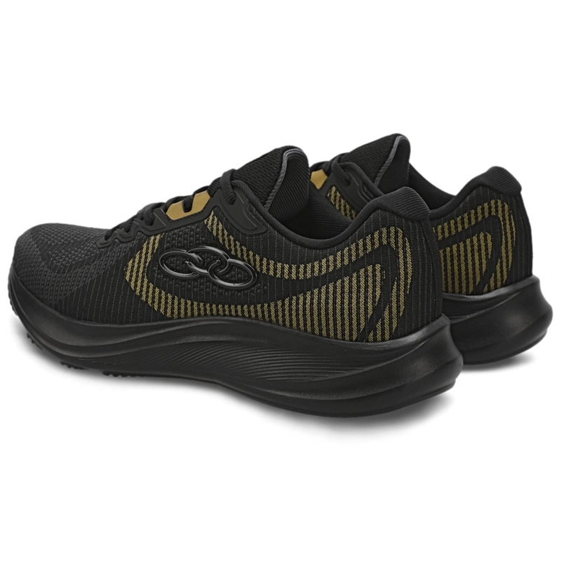ZAPATILLA ORBITA HOMBRE -NEGRO/DORADO - 4