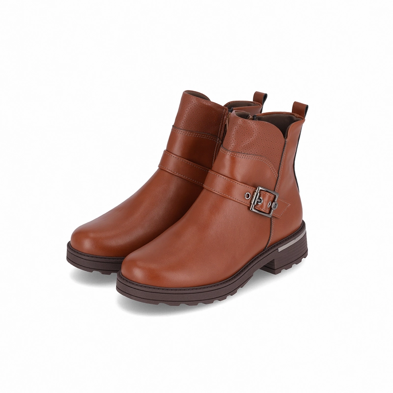BOTIN MUJER CHOCOLATE GISA 91 PICCADILLY - 2