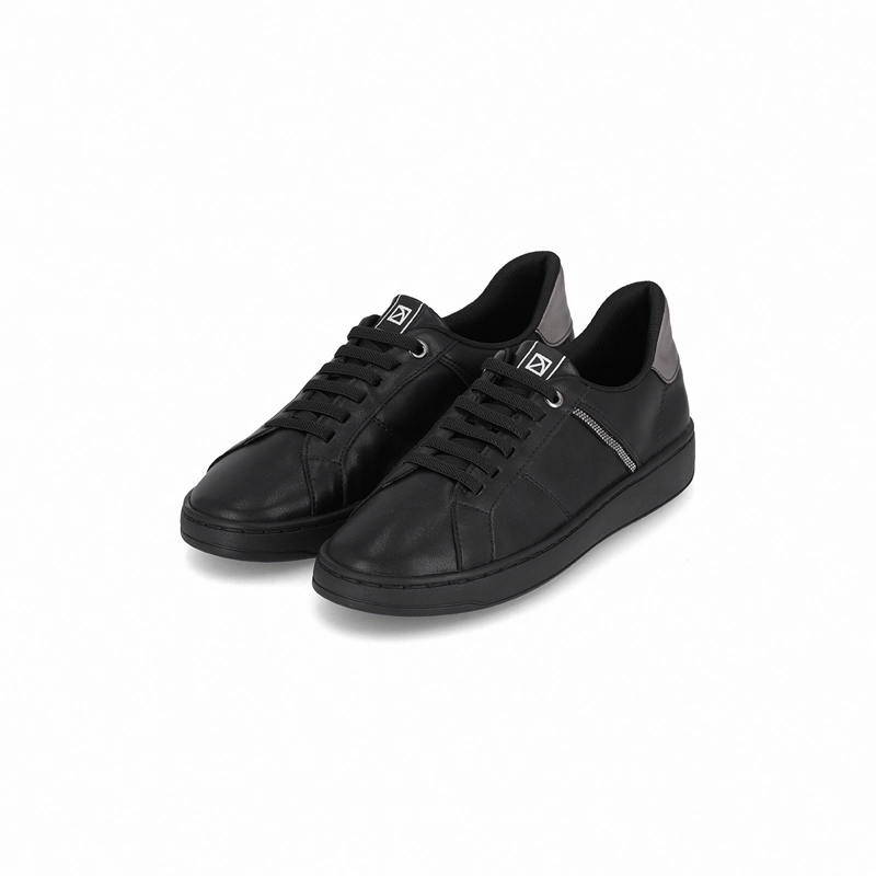 ZAPATILLA NEGRO/PELTRE MUJER BETA PICCADILLY - 2