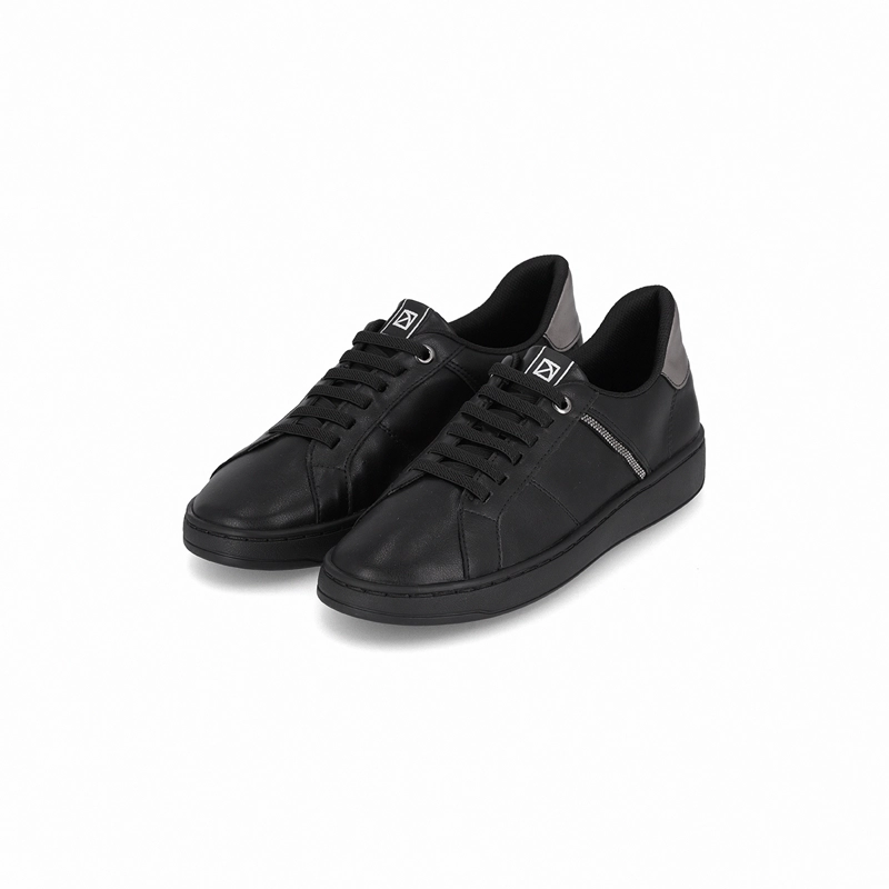 ZAPATILLA NEGRO/PELTRE MUJER BETA PICCADILLY - 2