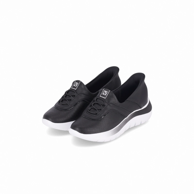 ZAPATILLA NEGRO MUJER SLIP FIT 836 PICCADILLY - 2