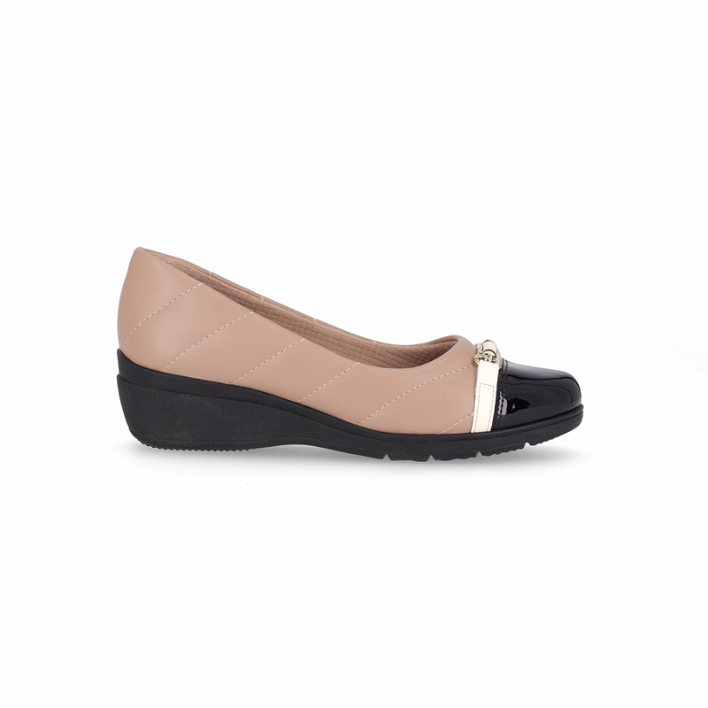 ZAPATO NEGRO/NUDE MUJER BETH 931 PICCADILLY - 1