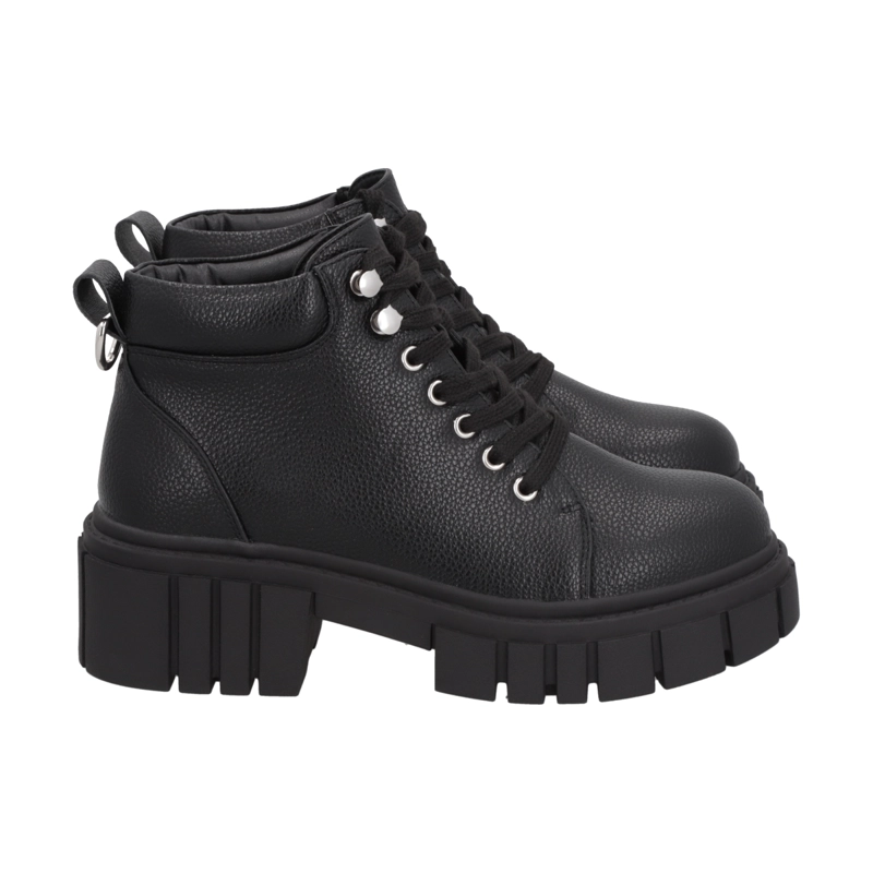 BOTIN NEGRO MUJER REBEL POLICE - 3