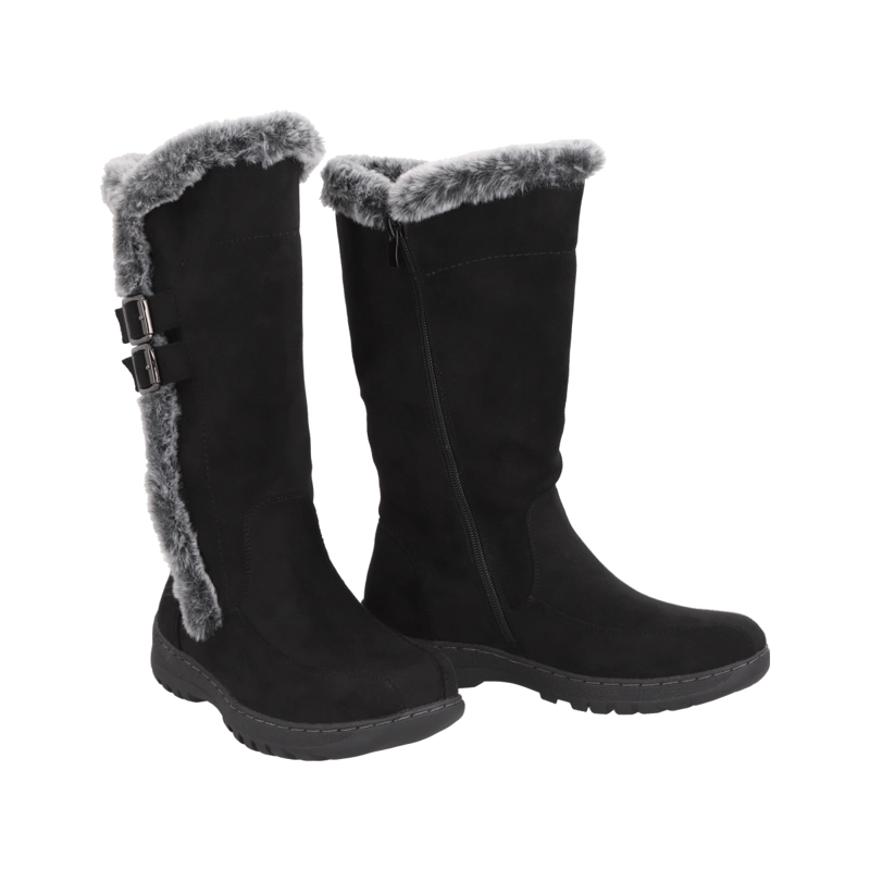 BOTA NEGRO MUJER WINTER POLICE - 2
