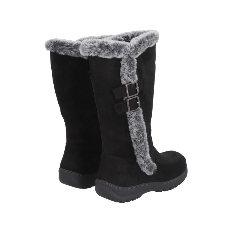 BOTA NEGRO MUJER WINTER POLICE - 4