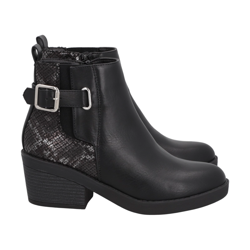 BOTIN NEGRO MUJER HARPER POLICE - 3