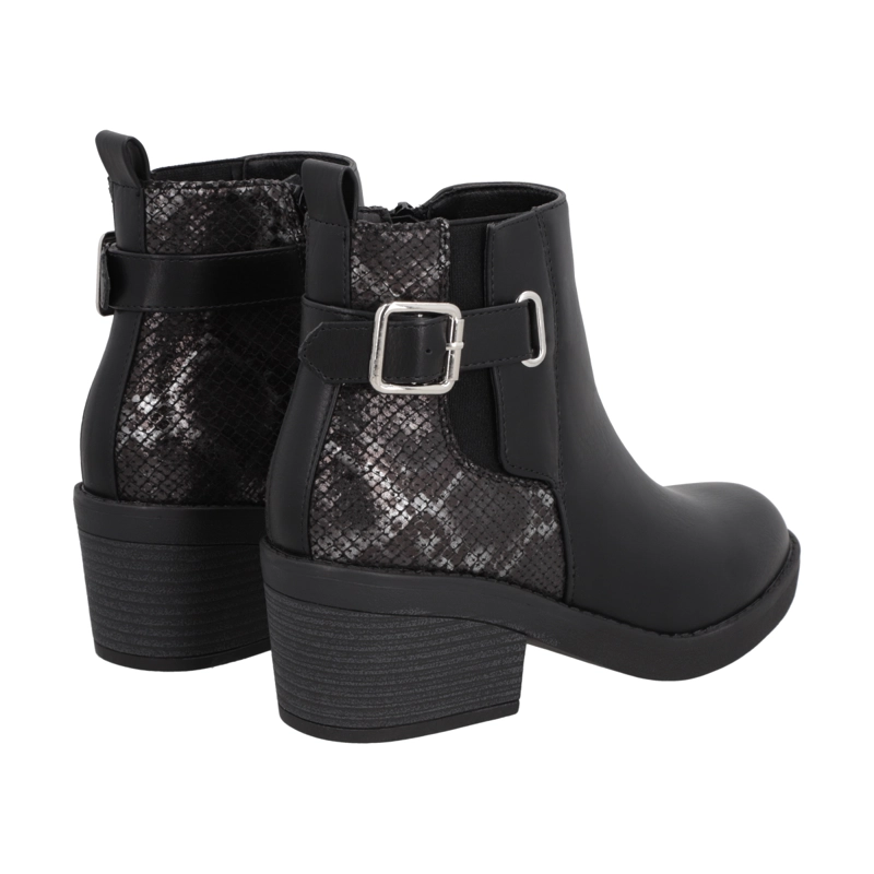BOTIN NEGRO MUJER HARPER POLICE - 4
