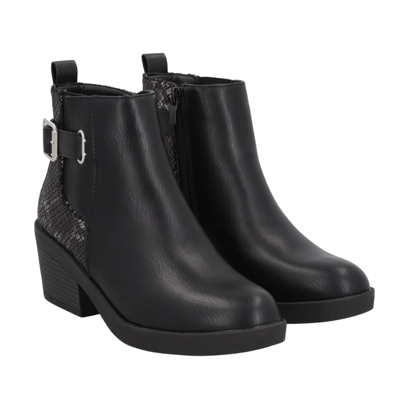 BOTIN NEGRO MUJER HARPER POLICE - 5