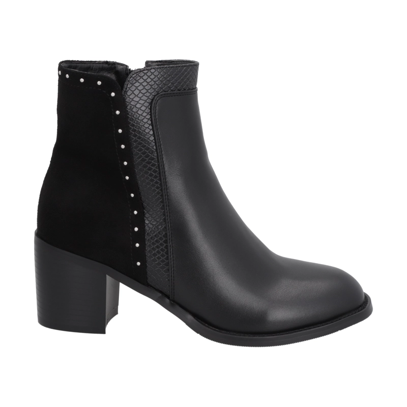 BOTIN NEGRO MUJER NOIR POLICE - 1