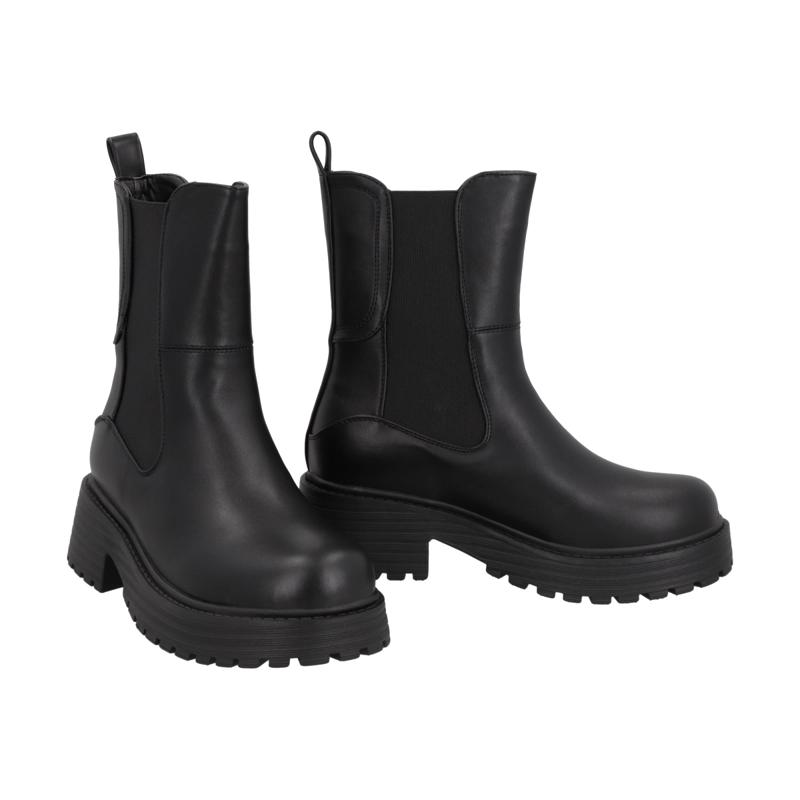 BOTIN NEGRO MUJER CORA POLICE - 2