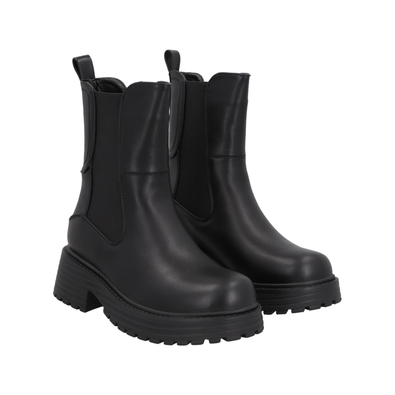 BOTIN NEGRO MUJER CORA POLICE - 5