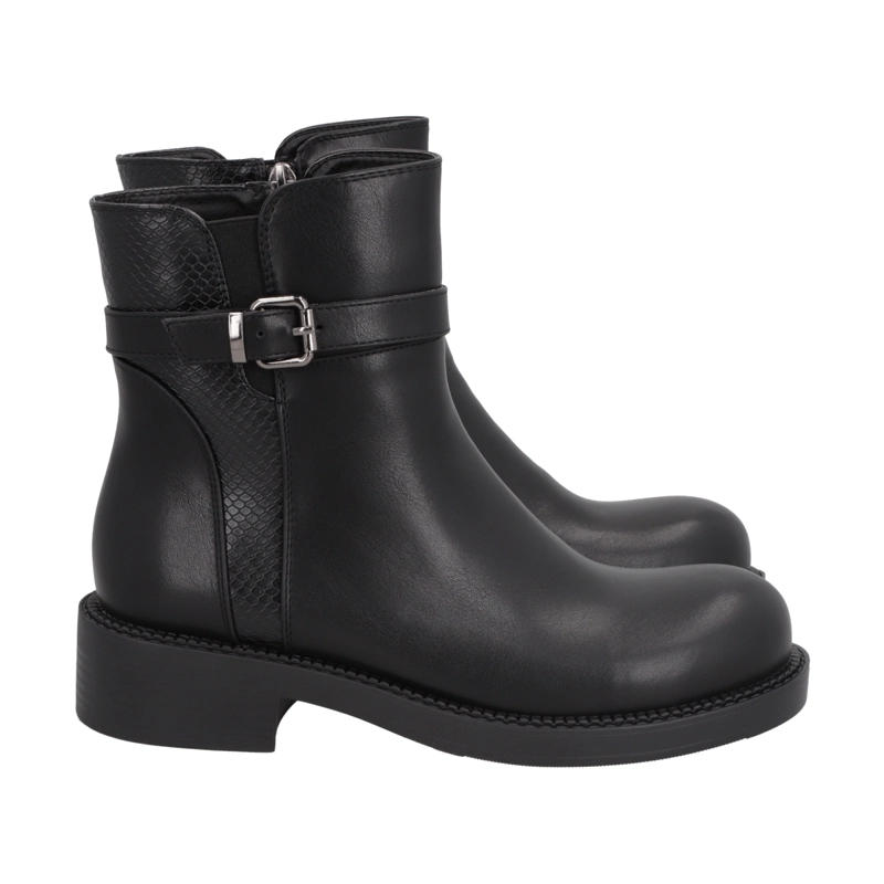 BOTIN NEGRO MUJER BUCKE POLICE - 3