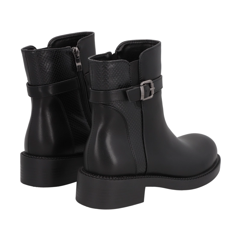 BOTIN NEGRO MUJER BUCKE POLICE - 4