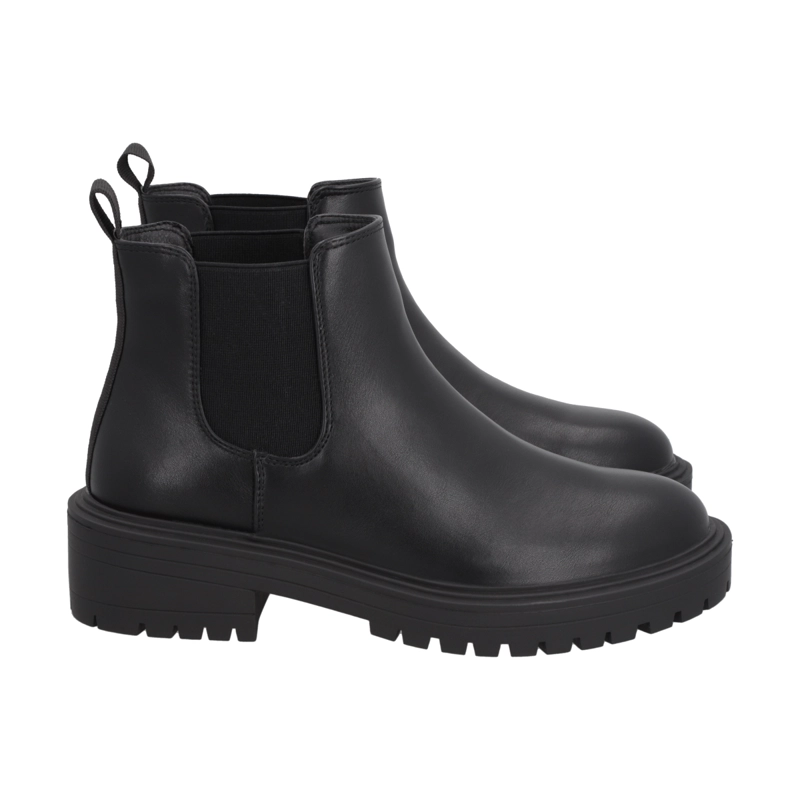 BOTIN NEGRO MUJER STORM POLICE - 3