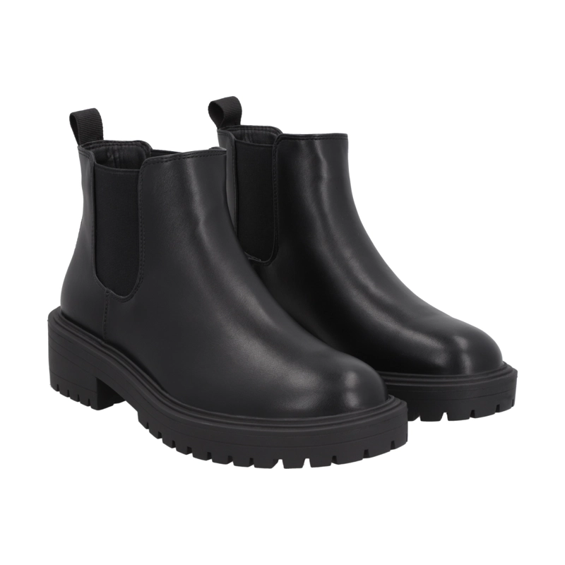 BOTIN NEGRO MUJER STORM POLICE - 5