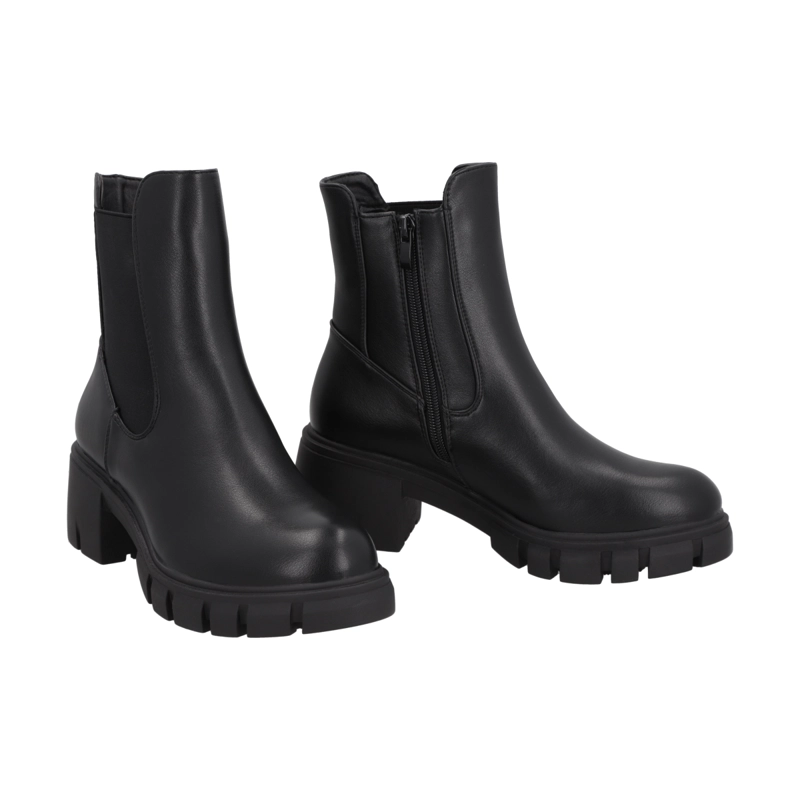 BOTIN NEGRO MUJER STREET POLICE - 2